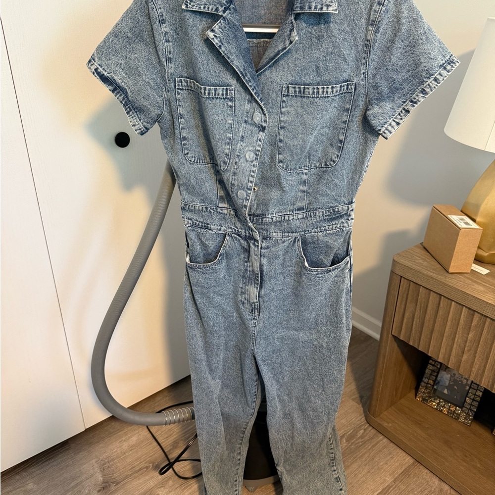 Denim Blue Women's Jumpsuit